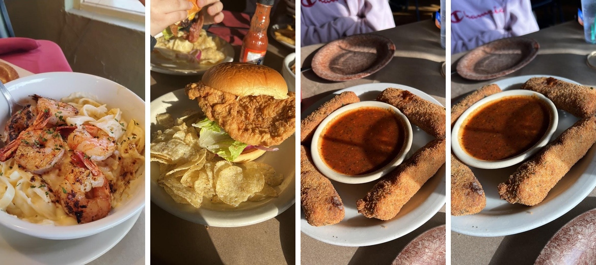 Cappy's Northside Bar and Grill Menu